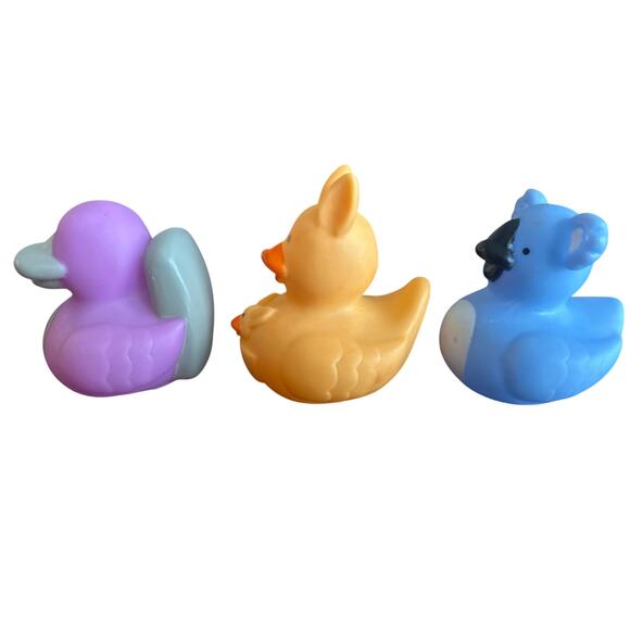 Set of 3 Platypus Kangaroo Koala 2" Rubber Ducks Duckies Jeep Duck Ducked - Picture 2 of 6